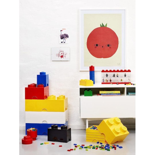 Lego Παιδικό Κουτί Αποθήκευσης από Πλαστικό 8-Stud Γκρι 50x25x17cm