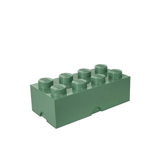Lego Παιδικό Κουτί Αποθήκευσης από Πλαστικό 8-Stud Πράσινο 50x25x17cm