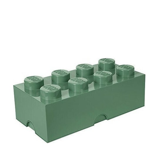 Lego Παιδικό Κουτί Αποθήκευσης από Πλαστικό 8-Stud Πράσινο 50x25x17cm