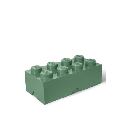 Lego Παιδικό Κουτί Αποθήκευσης από Πλαστικό 8-Stud Πράσινο 50x25x17cm