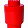 Lego Παιδικό Κουτί Αποθήκευσης από Πλαστικό 1 Round Κόκκινο 12x12x12cm
