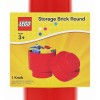 Lego Παιδικό Κουτί Αποθήκευσης από Πλαστικό 1 Round Κόκκινο 12x12x12cm