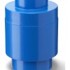 Lego Παιδικό Κουτί Αποθήκευσης από Πλαστικό 1 Round Μπλε 12x12x12cm