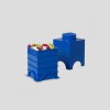 Lego Παιδικό Κουτί Αποθήκευσης από Πλαστικό 1-Stud Μπλε 12x12x18cm