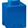Lego Παιδικό Κουτί Αποθήκευσης από Πλαστικό 1-Stud Μπλε 12x12x18cm