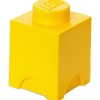 Lego Παιδικό Κουτί Αποθήκευσης από Πλαστικό 1-Stud Κίτρινο 12x12x18cm