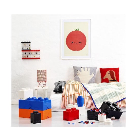 Lego Παιδικό Κουτί Αποθήκευσης από Πλαστικό 2-Stud Κόκκινο 25x12x18cm