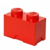 Lego Παιδικό Κουτί Αποθήκευσης από Πλαστικό 2-Stud Κόκκινο 25x12x18cm