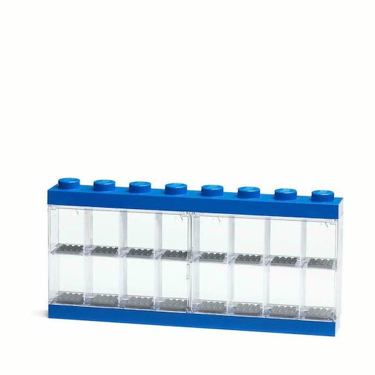 Lego Παιδικό Κουτί Αποθήκευσης από Πλαστικό Display Case 16 Κόκκινο 38x18cm