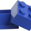 Lego Mini Πλαστικό Παιδικό Δοχείο Φαγητού Μπλε