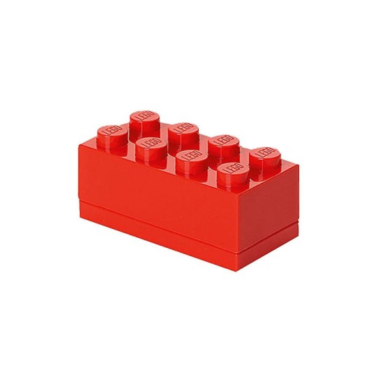 Lego Παιδικό Κουτί Αποθήκευσης από Πλαστικό Κόκκινο