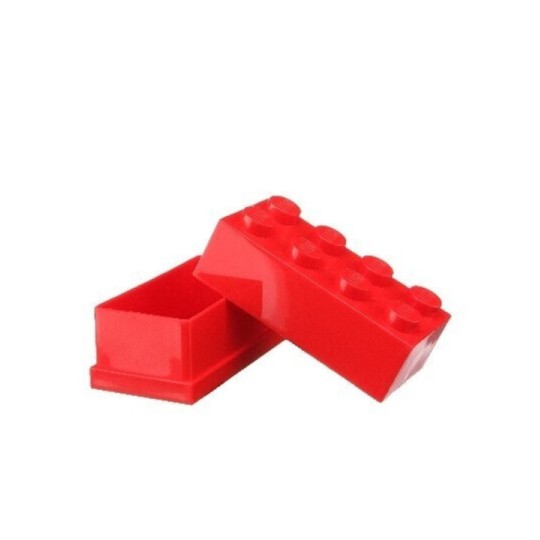 Lego Παιδικό Κουτί Αποθήκευσης από Πλαστικό Κόκκινο