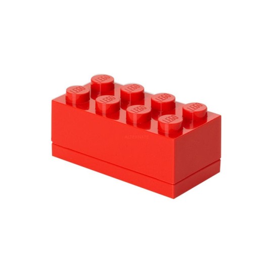 Lego Παιδικό Κουτί Αποθήκευσης από Πλαστικό Κόκκινο