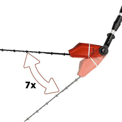 Einhell GE-HH 18/45 Li T Μπορντουροψάλιδο Μπαταρίας 18V Τηλεσκοπικό με Μήκος Λάμας 40cm Solo