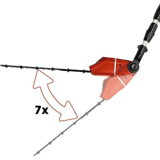 Einhell GE-HH 18/45 Li T Μπορντουροψάλιδο Μπαταρίας 18V Τηλεσκοπικό με Μήκος Λάμας 40cm Solo