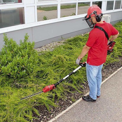 Einhell GE-HH 18/45 Li T Μπορντουροψάλιδο Μπαταρίας 18V Τηλεσκοπικό με Μήκος Λάμας 40cm Solo