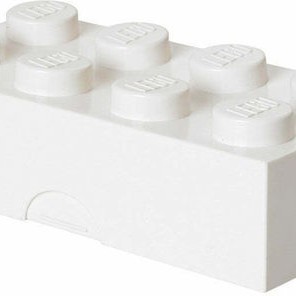 Room Copenhagen Πλαστικό Παιδικό Δοχείο Φαγητού Λευκό 20 x 10 x 7.5εκ.