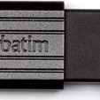 Verbatim PinStripe 8GB USB 2.0 Stick Μαύρο