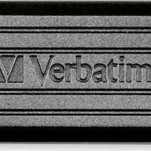 Verbatim PinStripe 8GB USB 2.0 Stick Μαύρο