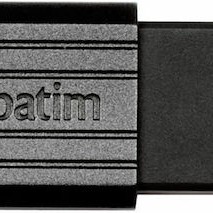 Verbatim PinStripe 32GB USB 2.0 Stick Μαύρο