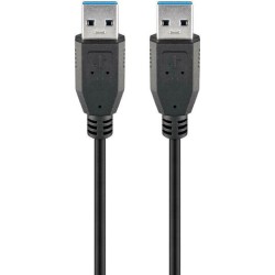 Goobay USB 3.0 Cable USB-A male - USB-A male 3m (93929)