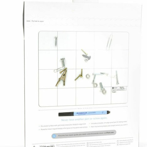 iFixit Μαγνητικός Πίνακας Μαρκαδόρου Κρεμαστός Magnetic Project Mat 20x25cm