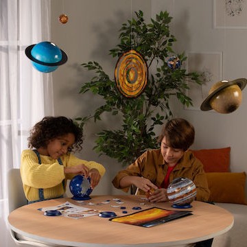 Planetary Solar System Puzzle 3D 522pcs