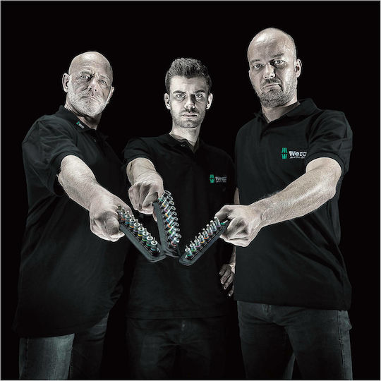 Wera Καρυδάκια με Μύτες Torx και Καρέ Υποδοχής 3/8'' Σετ 9τμχ