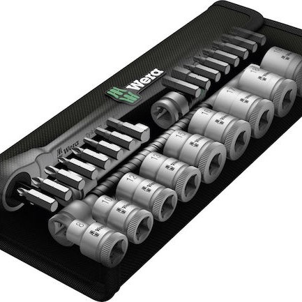 Wera 8100 SB 7 Καστάνια με Καρυδάκια 3\8