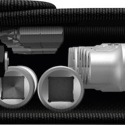 Wera 8100 SB 7 Καστάνια με Καρυδάκια 3\8