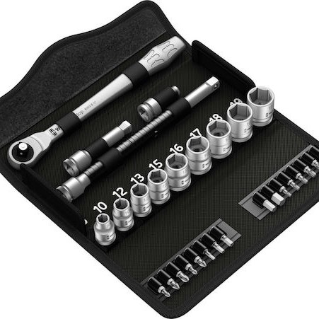 Wera 8100 SB 7 Καστάνια με Καρυδάκια 3\8