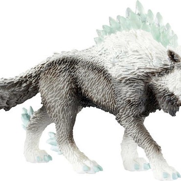 Schleich-S Παιχνίδι Μινιατούρα Snow Wolf για 7-12 Ετών
