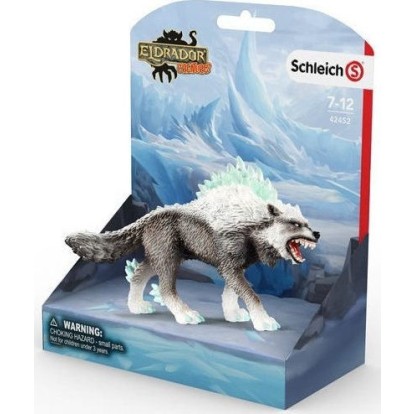 Schleich-S Παιχνίδι Μινιατούρα Snow Wolf για 7-12 Ετών