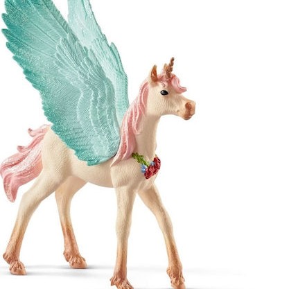 Schleich-S Παιχνίδι Μινιατούρα Bayala Decorated Unicorn Pegasus Foal