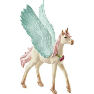 Schleich-S Παιχνίδι Μινιατούρα Bayala Decorated Unicorn Pegasus Foal