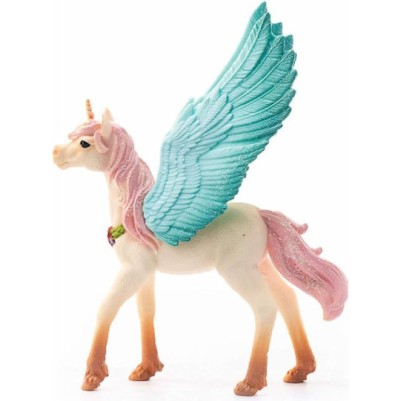 Schleich-S Παιχνίδι Μινιατούρα Bayala Decorated Unicorn Pegasus Foal
