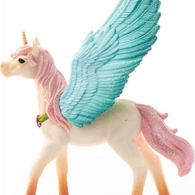 Schleich-S Παιχνίδι Μινιατούρα Bayala Decorated Unicorn Pegasus Foal