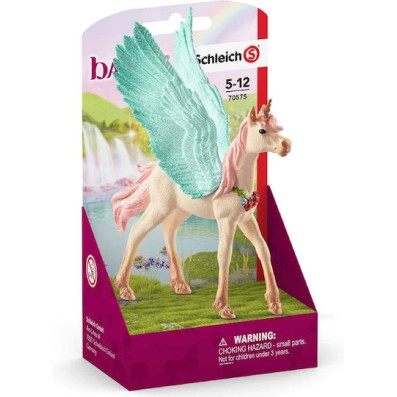 Schleich-S Παιχνίδι Μινιατούρα Bayala Decorated Unicorn Pegasus Foal