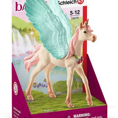 Schleich-S Παιχνίδι Μινιατούρα Bayala Decorated Unicorn Pegasus Foal