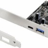Silverstone Κάρτα PCI σε 2 θύρες Type-C / USB 3.1 ECU03