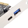 Silverstone Κάρτα PCI σε 2 θύρες Type-C / USB 3.1 ECU03
