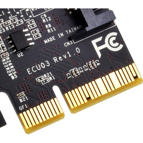 Silverstone Κάρτα PCI σε 2 θύρες Type-C / USB 3.1 ECU03