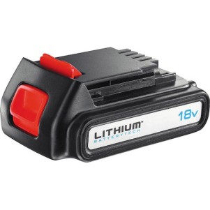 Black & Decker Μπαταρία Εργαλείου Λιθίου 18V με Χωρητικότητα 2Ah