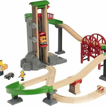 Brio Toys Lift & Load Warehouse Set