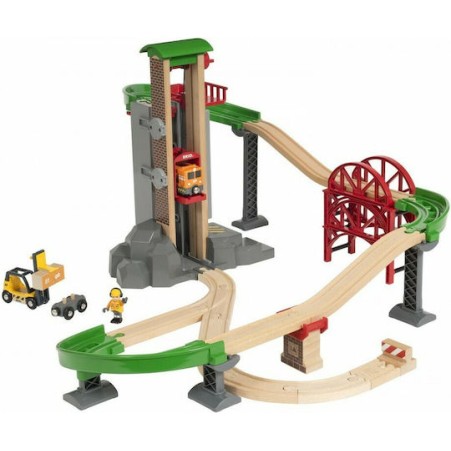 Brio Toys Lift & Load Warehouse Set