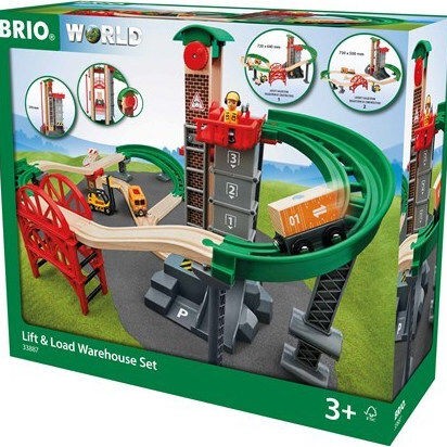 Brio Toys Lift & Load Warehouse Set