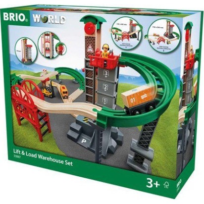 Brio Toys Lift & Load Warehouse Set