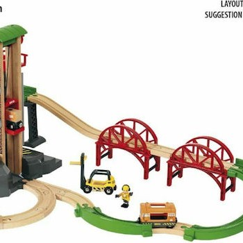 Brio Toys Lift & Load Warehouse Set