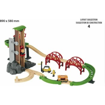 Brio Toys Lift & Load Warehouse Set