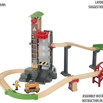 Brio Toys Lift & Load Warehouse Set